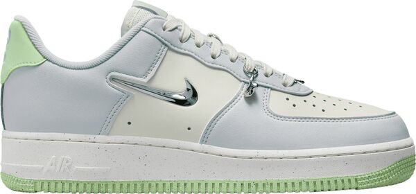 ナイキ レディース スニーカー シューズ Nike Women's Air Force 1 '07 SE Shoes Grey/Green/Silver