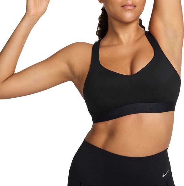 ナイキ レディース ブラジャー アンダーウェア Nike Women's Indy High Support Padded Adjustable Sports Bra Black