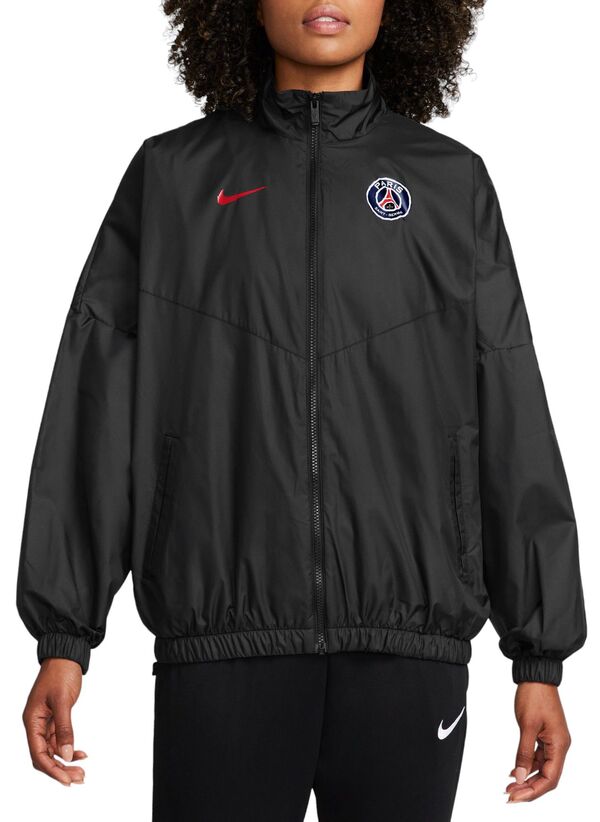 ナイキ レディース ジャケット・ブルゾン アウター Nike Women's Paris Saint-Germain 2024 Black Woven Jacketの通販は 33,800円