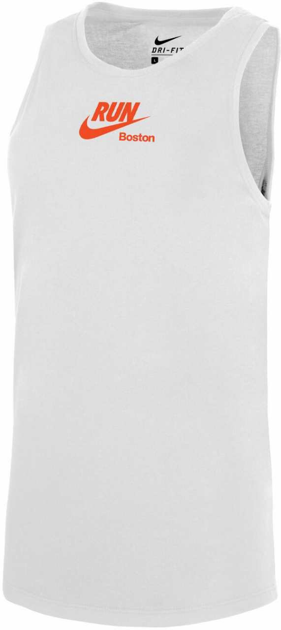 ナイキ レディース タンクトップ トップス Nike Women's Dri-FIT Cotton Tomboy Tank White