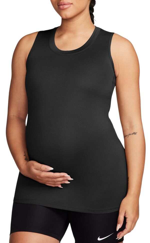 ナイキ レディース シャツ トップス Nike Women's One Maternity Dri-FIT Slim-Fit Tank Top Black