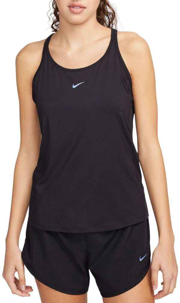 ナイキ レディース シャツ トップス Nike Women's One Classic Dri-FIT Strappy Tank Top Black