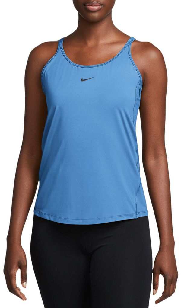 ナイキ レディース シャツ トップス Nike Women's One Classic Dri-FIT Strappy Tank Top University Blue