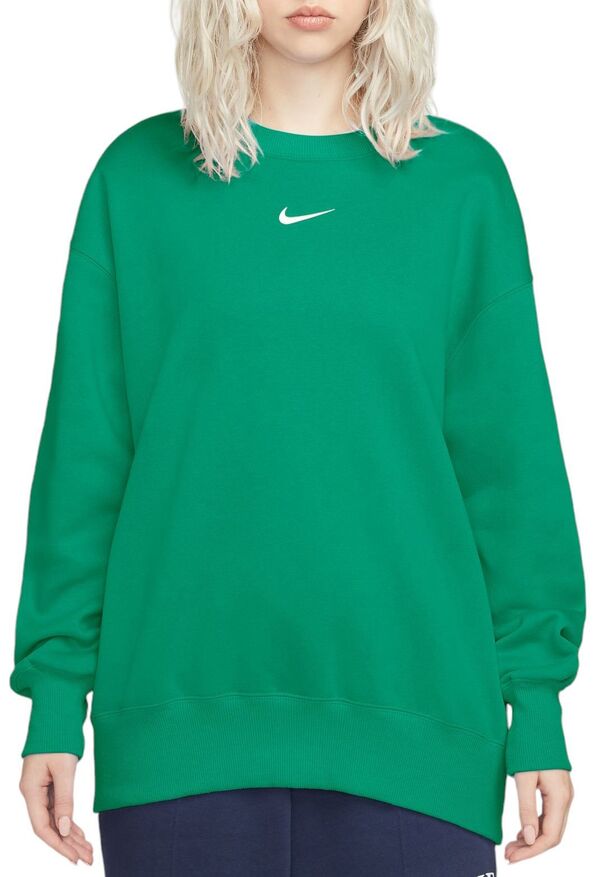 ナイキ レディース パーカー・スウェット アウター Nike Women's Sportswear Phoenix Fleece Oversized Sweatshirt Stadium Greenの通販は