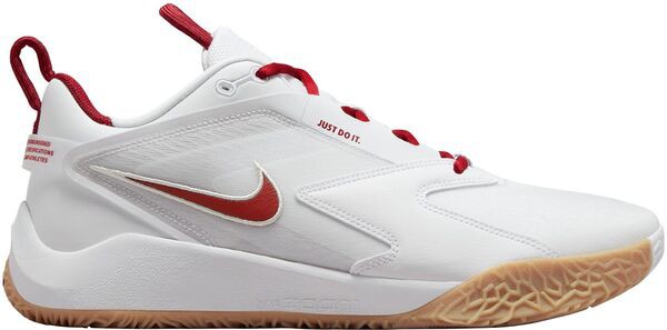 ナイキ レディース スニーカー シューズ Nike HyperAce 3 Volleyball Shoes White/Red