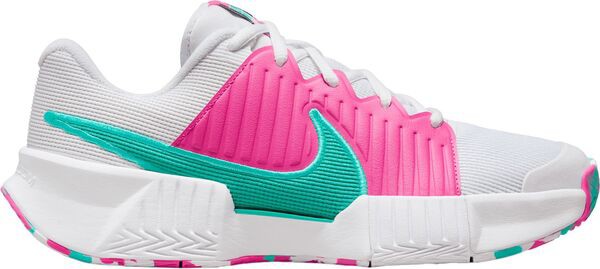 ナイキ レディース スニーカー シューズ Nike Women's Zoom Challenge Pickleball Shoes White/Noise Aquaの通販は