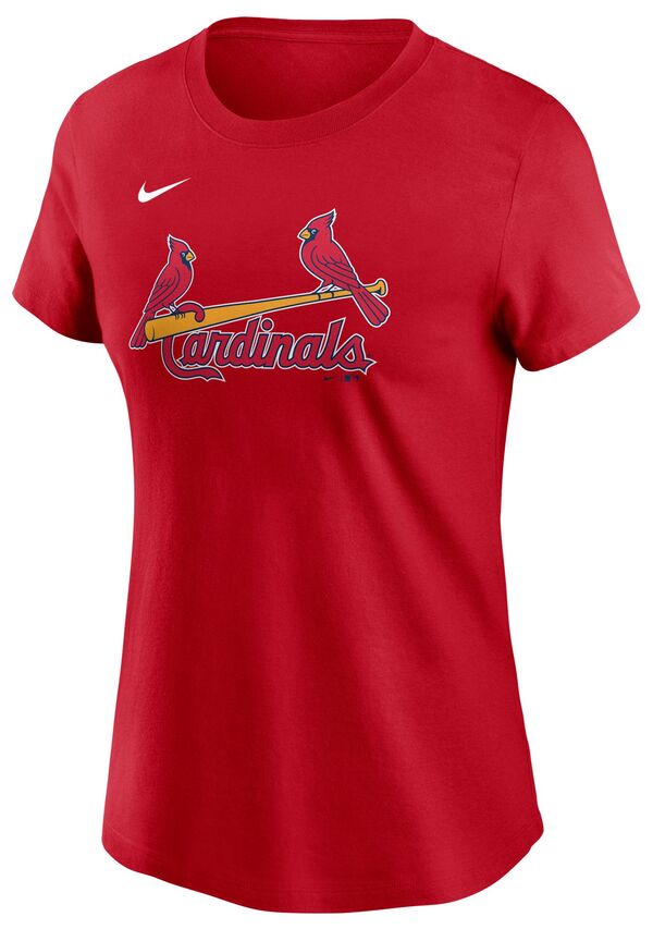 ナイキ レディース Tシャツ トップス Nike Women's St. Louis Cardinals Nolan Arenado #28 Red Home T-Shirtの通販は