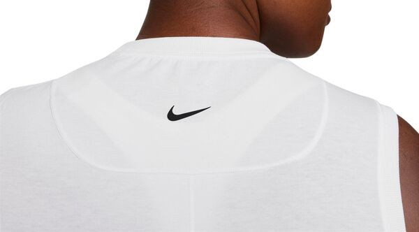 ナイキ レディース シャツ トップス Nike Women's One Relaxed Dri-FIT Tank Top White