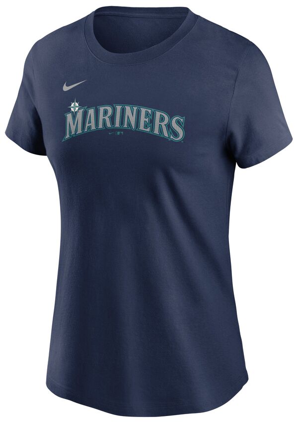 ナイキ レディース Tシャツ トップス Nike Women's Seattle Mariners Julio Rodriguez #44 Navy Home T-Shirtの通販は