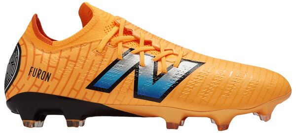 ニューバランス メンズ スニーカー シューズ New Balance Furon Pro V7+ FG Soccer Cleats Orange/Blueの通販は