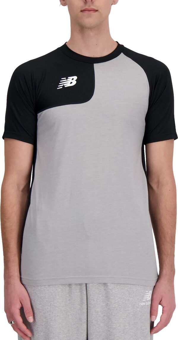 ニューバランス メンズ Tシャツ トップス New Balance Men's Athletics Top Right Baseball T-Shirt Black