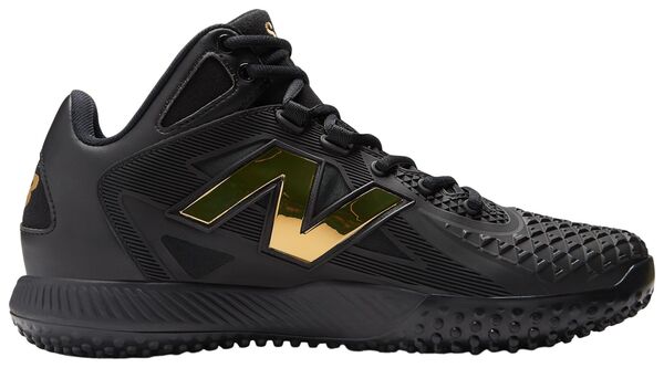 ニューバランス メンズ スニーカー シューズ New Balance Men's Ohtani 1 Turf Baseball Shoes Black/Gold