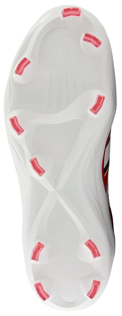 ニューバランス メンズ スニーカー シューズ New Balance Men's Fresh Foam X 3000 V7 Molded Baseball Cleats Red/Whiteの通販は