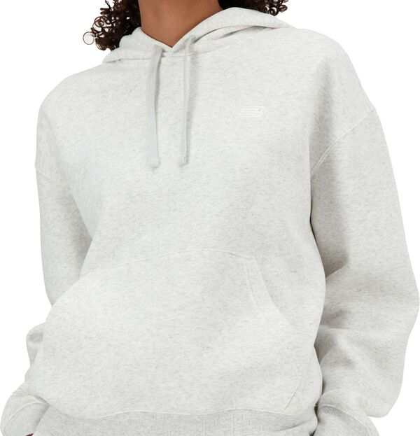 ニューバランス レディース パーカー・スウェット アウター New Balance Women's Unity Of Sport Essentials Fleece Hoodie Ash Heather