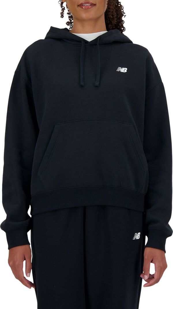 ニューバランス レディース パーカー・スウェット アウター New Balance Women's Unity Of Sport Essentials Fleece Hoodie Black