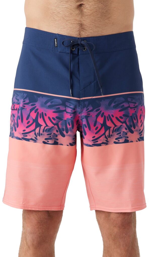 オニール メンズ ハーフパンツ・ショーツ 水着 O'Neill Men's Hyperfreak Heat Block 19 in. Boardshorts Navyの通販は