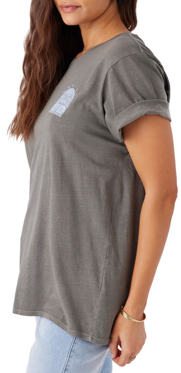 オニール レディース Tシャツ トップス O'Neill Women's Coco Dreaming Graphic T-Shirt Smoked Pearlの通販は