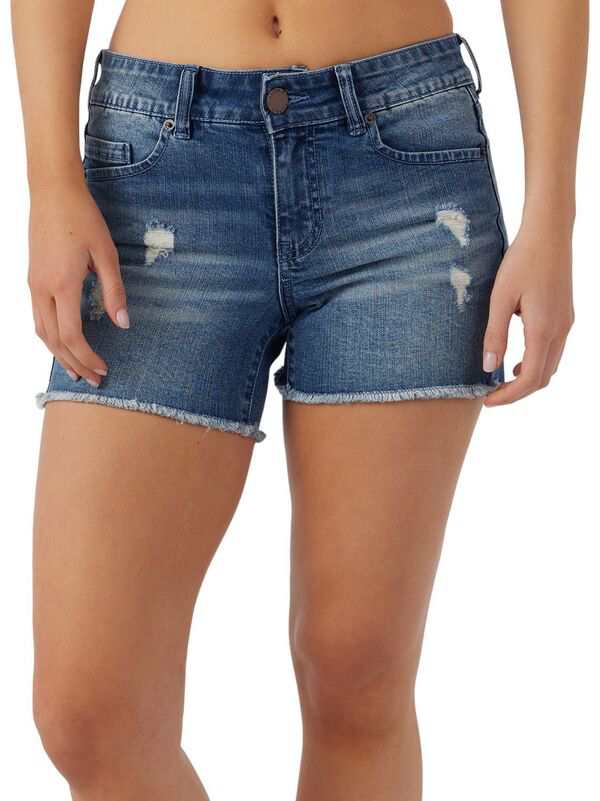 オニール レディース ハーフパンツ・ショーツ ボトムス O'Neill Women's Cody Denim Shorts Blue Grass Wash