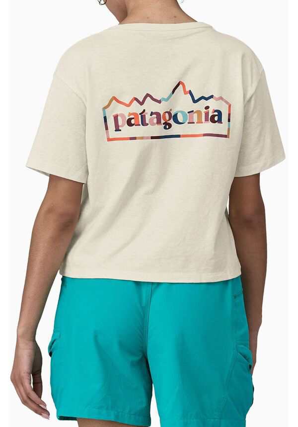 パタゴニア レディース Tシャツ トップス Patagonia Women's Unity Fitz Easy-Cut Responsibili-Tee T-Shirt Birch Whiteの通販は
