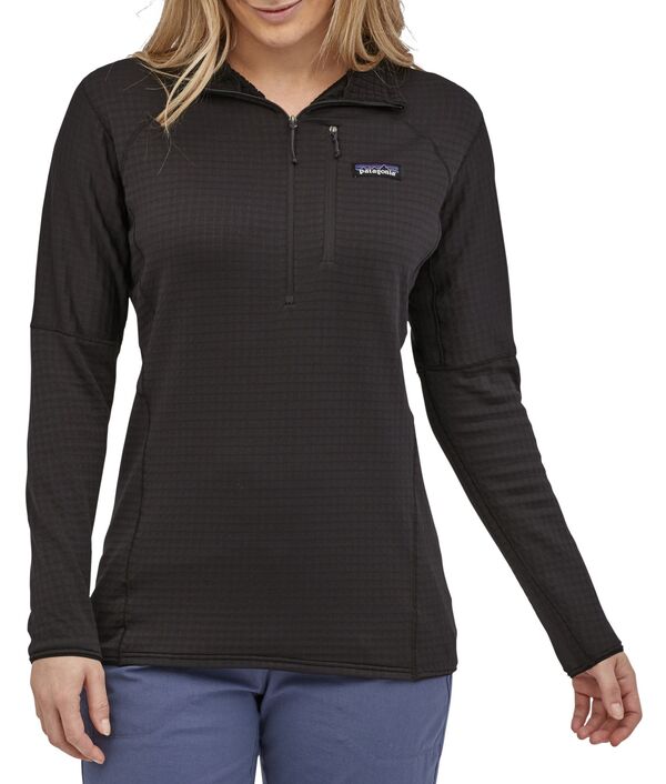 パタゴニア レディース パーカー・スウェット アウター Patagonia Women's R1 Pullover Blackの通販は