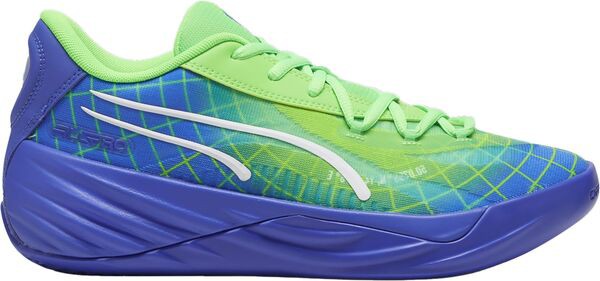 プーマ レディース スニーカー シューズ PUMA All-Pro NITRO Basketball Shoes Blue/Green