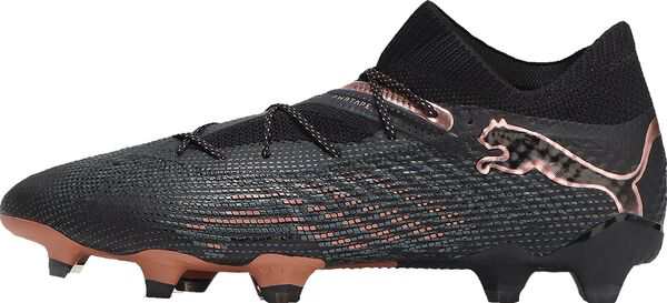 プーマ メンズ スニーカー シューズ PUMA Future 7 Ultimate FG/AG Soccer Cleats Black/Gold