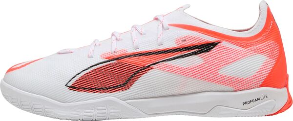 プーマ レディース スニーカー シューズ PUMA Ultra 5 Pro Indoor Soccer Shoes White/Redの通販は