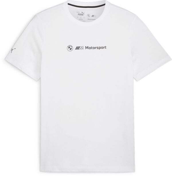 プーマ メンズ Tシャツ トップス Puma Adult BMW Racing White Logo Graphic T-Shirtの通販は