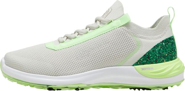 プーマ メンズ スニーカー シューズ PUMA Men's Phantomcat Nitro Sport Golf Shoes Vapor Gray/Speed Greenの通販は