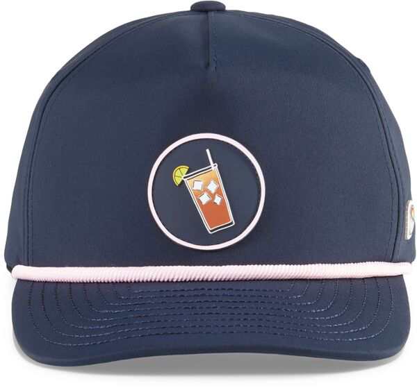 プーマ メンズ 帽子 アクセサリー PUMA X Arnold Palmer Men's Ice Tea Tech Rope Golf Hat Deep Navy