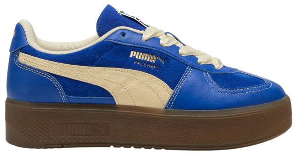 プーマ レディース スニーカー シューズ PUMA Women's Palermo Elevata Shoes Blue/Tan