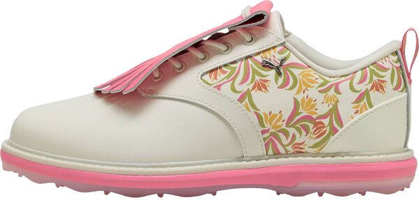 プーマ レディース スニーカー シューズ PUMA Women's Avant x Dani Dazey Golf Shoes Warm White/Rose/Yellow ミドルカットスニーカー