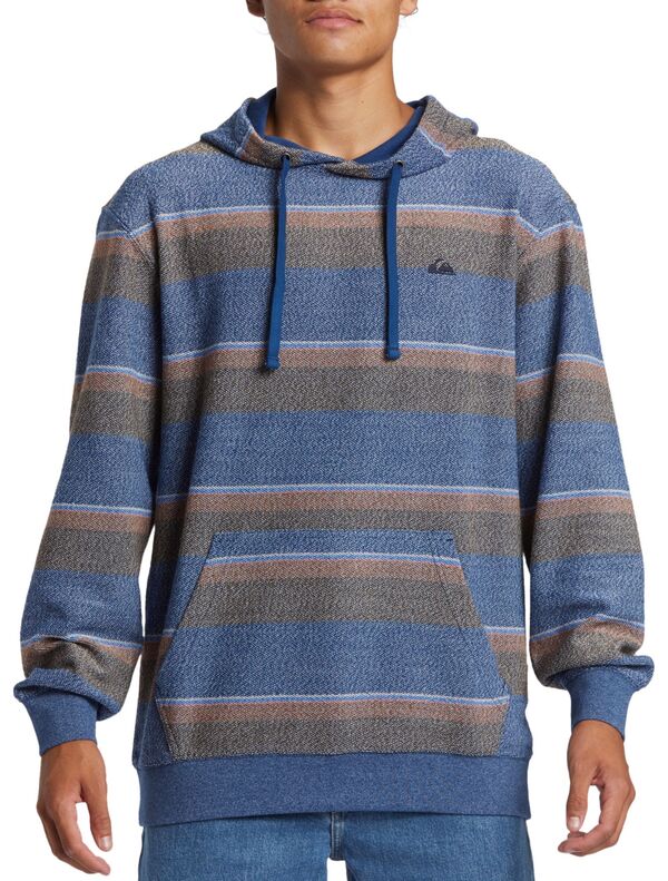 クイックシルバー メンズ シャツ トップス Quiksilver Men's Great Otway Hoodie Blue Nightsの通販は 15,826円