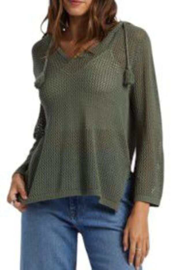 ロキシー レディース シャツ トップス Roxy Women's After Beach Break Pullover Agave Green