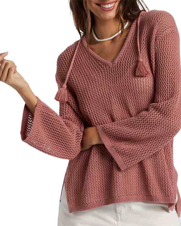 ロキシー レディース シャツ トップス Roxy Women's After Beach Break Pullover Ash Rose