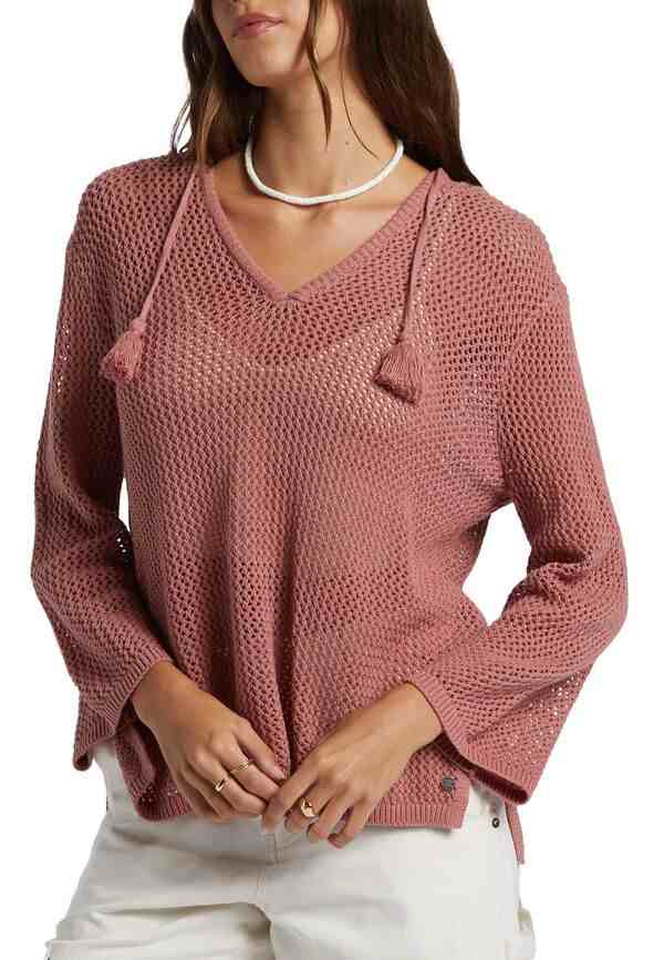 ロキシー レディース シャツ トップス Roxy Women's After Beach Break Pullover Ash Rose