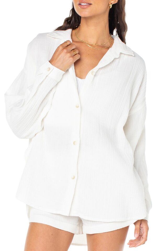 ロキシー レディース シャツ トップス Roxy Women's Delicate Mind Cardigan ロキシー レディース Tシャツ トップス Roxy Women\u0027s Aloha State