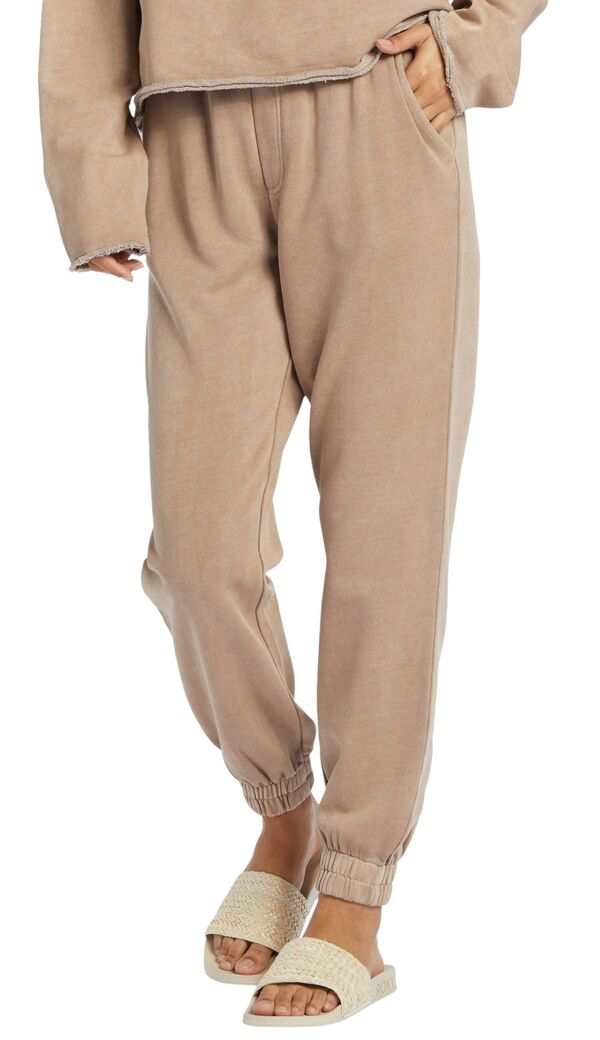 ロキシー レディース カジュアルパンツ ボトムス Roxy Women's Doheny Jogger Sweatpants Root Brown