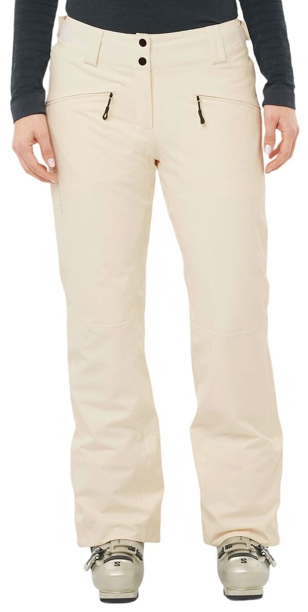 サロモン レディース カジュアルパンツ ボトムス Salomon Women's Edge Ski Pants Gardenia
