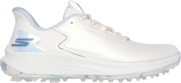 スケッチャーズ メンズ スニーカー シューズ Skechers Men's Go Golf Blade Golf Shoes Off White/Light Blue