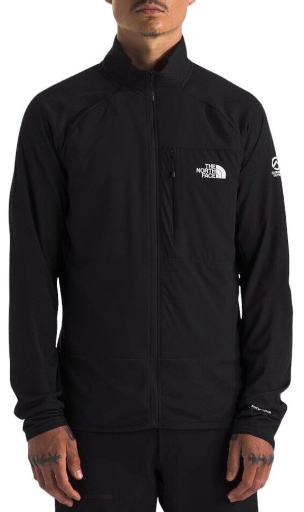 ノースフェイス メンズ パーカー・スウェット アウター The North Face Men's Summit Futurefleece&trade; Hybrid Jacket TNF Blackの通販は