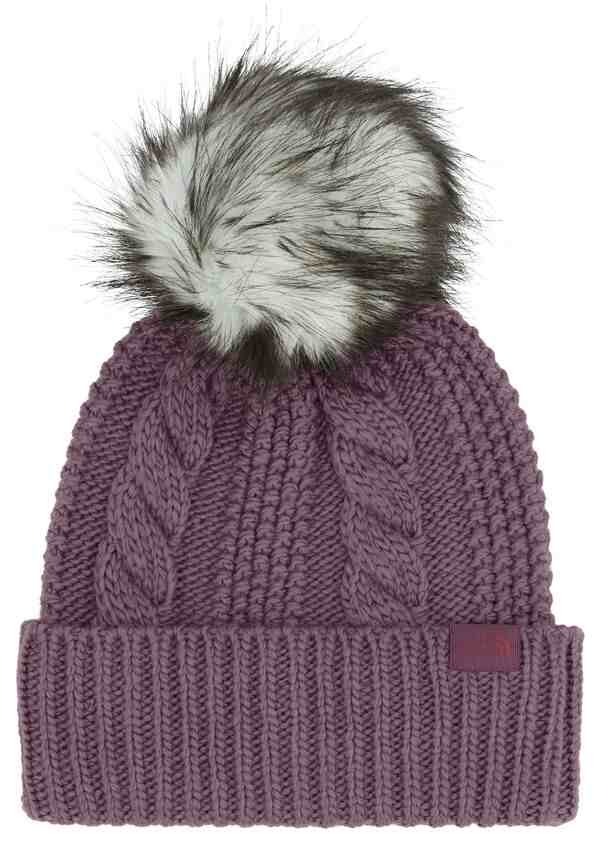 ノースフェイス レディース 帽子 アクセサリー The North Face Women's Oh Mega Fur Pom Beanie Midnight Mauve