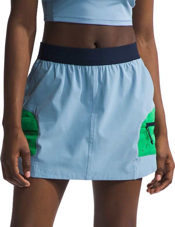 ノースフェイス レディース シャツ トップス The North Face Women's Trail Skort Steel Blue