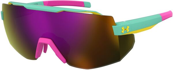 アンダーアーマー メンズ サングラス・アイウェア アクセサリー Under Armour SqUad Mirror Sunglasses Matte Turquoise