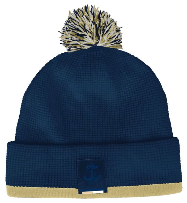 アンダーアーマー レディース 帽子 アクセサリー Under Armour Adult Navy Midshipmen Navy Waffle Knit Beanieの通販は