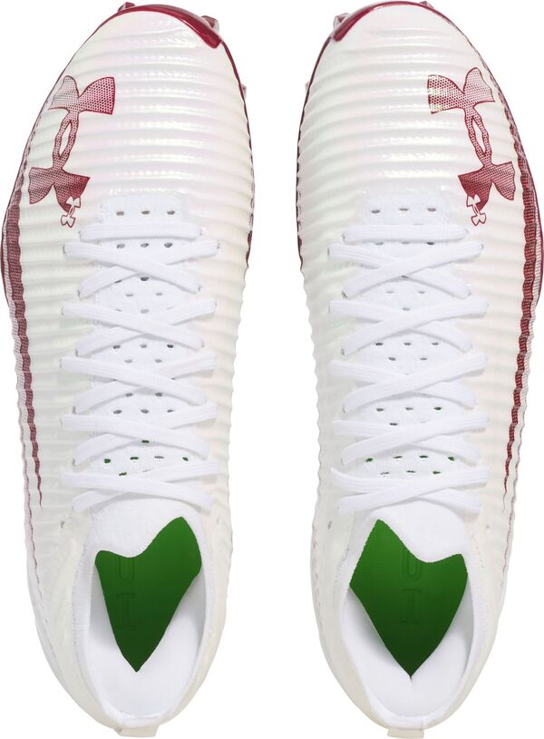 アンダーアーマー 29.5 スポットライト アメフト スパイク シューズ 白