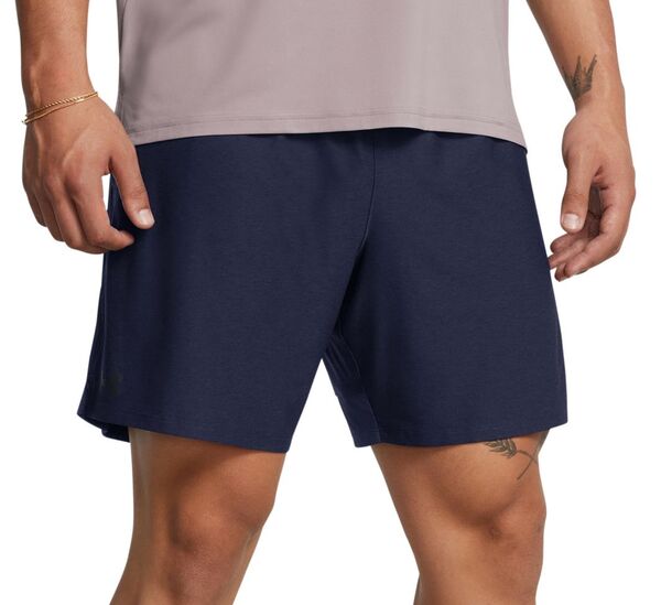アンダーアーマー メンズ ハーフパンツ・ショーツ ボトムス Under Armour Men's Tech Vent 7" Shorts Midnight Navy/Blackの通販は