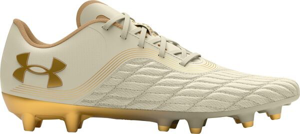 アンダーアーマー レディース スニーカー シューズ Under Armour Women's Magnetico Pro 3 FG Soccer Cleats Tan/Gold