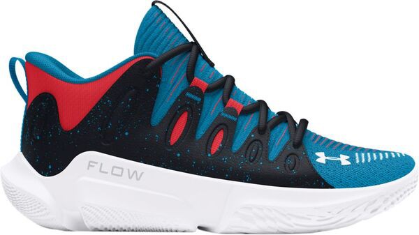 アンダーアーマー レディース スニーカー シューズ Under Armour Women's Flow Breakthru 4 Basketball Shoes Black/White