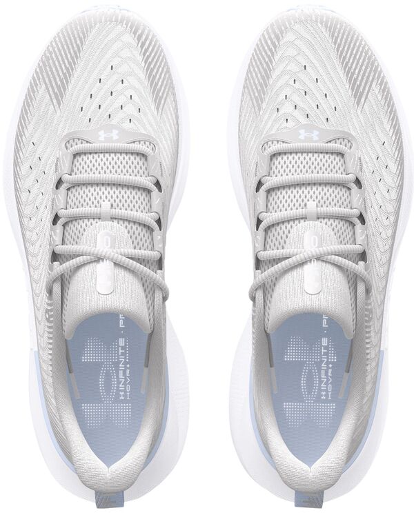 アンダーアーマー レディース スニーカー シューズ Under Armour Women's Infinite Pro Running Shoes Grey/Grey/Blue ミドルカットスニーカー
